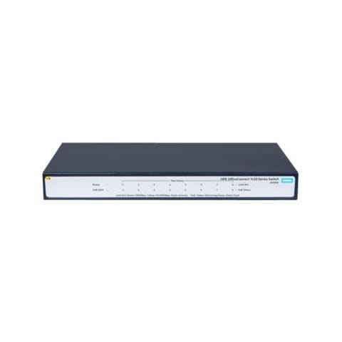 HPE 1420 8G PoE+ (64W) Switch - Foto 1