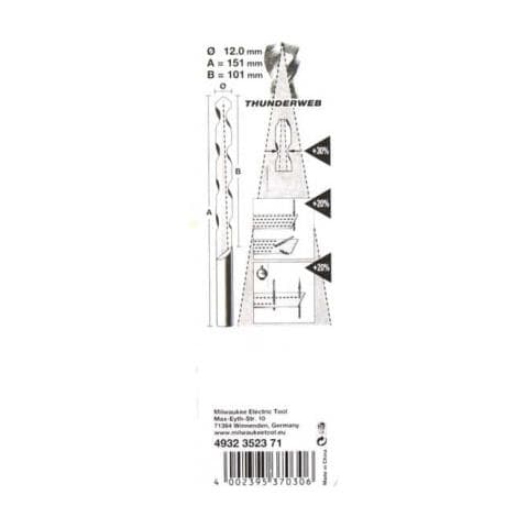 Trapano In Metallo Hss-g Thunderweb 12 X 151 Millimetri 4.932.352,3710 - Foto 6