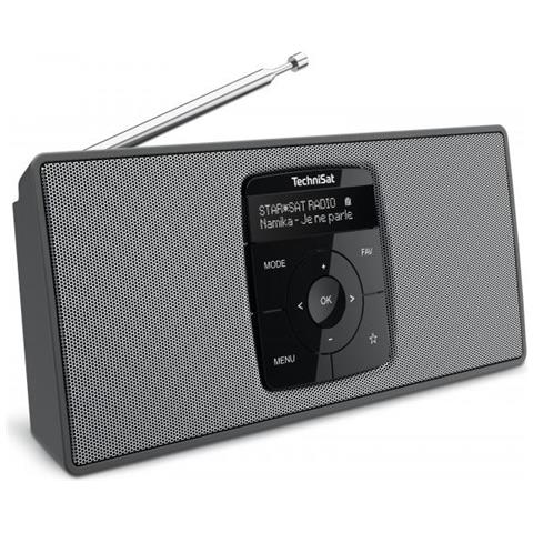 Digit Radio 2 S Portatile radio DAB + / FM stereo con Bluetooth audiostr eaming NERO / ARGENTO - Foto 2