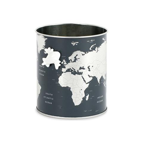 Porta Matite Globe 10x8,5x8,5 Cm / Rif. 25567 - Foto 1