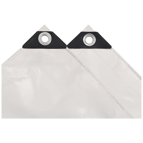 Telone 650 G / m² 4x8 M Bianco - Foto 2