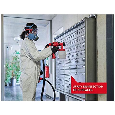 4260020 Pistola Elettrica Uno Con spruzzo come Vernice Accessori, Serbatoio, 1000 ml / min, 700 W - Foto 2