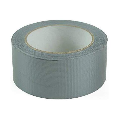 Premium Silver Grey Duct Tape - 48 Millimetri X 50m - Heavy Duty (2) Gaffer Tape - Alta Qualit Rotola Da - Foto 2