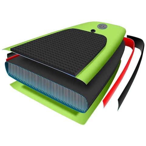 Set Tavola Gonfiabile Da Sup 366x76x15 Cm Verde - Foto 2