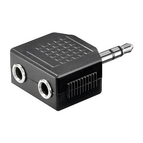 Adattatore Aux Per Cuffie Goobay; Jack Da 3,5 Mm Da 1 A 2 - Foto 2