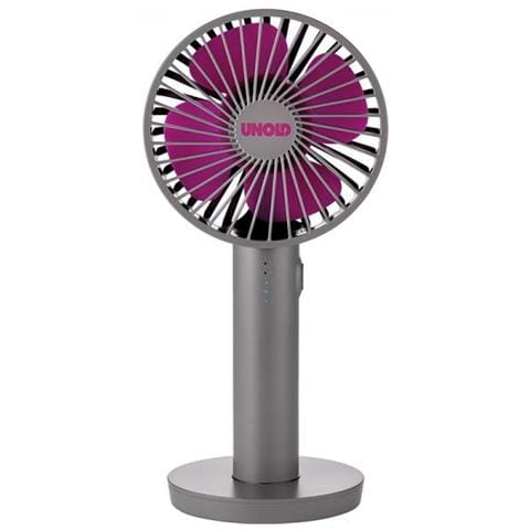 Breezy II Grigio, Porpora 10 cm Hand fan - Foto 1