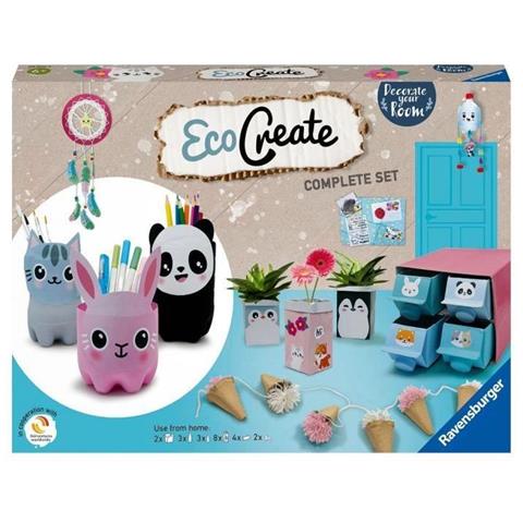 Ecocreate Maxi - Decora La Mia Stanza / Décore Ta Chambre - Hobby Creativi - Fai Da Te Ecologico - Dai 6 Anni - Foto 1