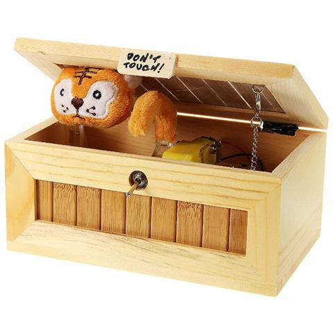 Longzhuo Useless Box, Scatola Inutile Fully Giocattoli di Legno per Bambini - Macchina