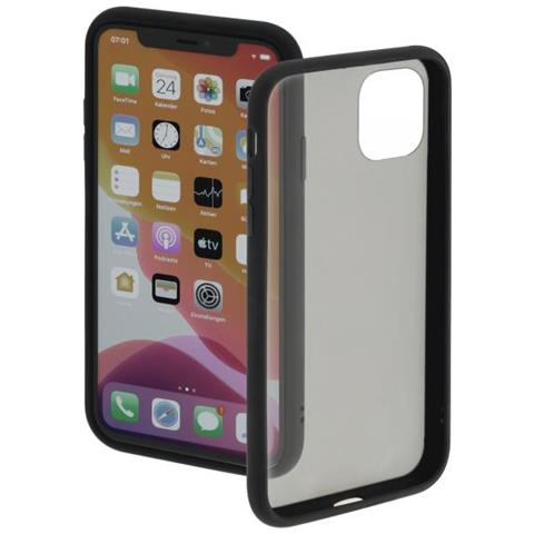 Invisible Custodia Per Cellulare 15,5 Cm (6.1"") Cover Nero, Trasparente - Foto 1