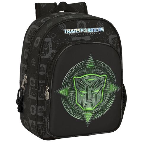 Zaino Scuola Transformers 26 X 34 X 11 Cm Nero - Foto 1