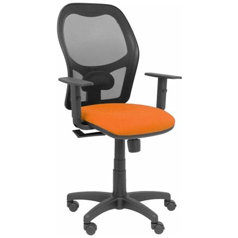 Sedia Da Ufficio Alocén Bali Arancio Con Braccioli - Foto 1