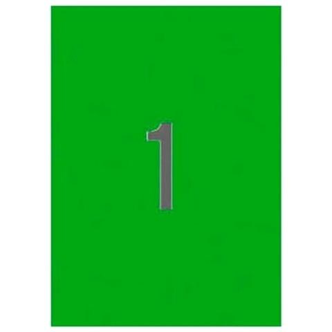 Adesivi /etichette Verde A4 20 Foglie 210 X 297 Mm - Foto 2