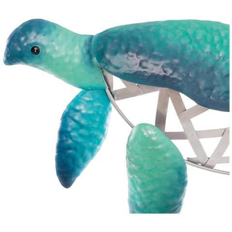 Quadro Tartaruga Metallo 46 X 25 Cm - Foto 2