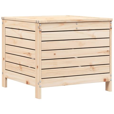 Poggiapiedi da Giardino 62x63,5x53,5 cm Legno Massello di Pino - Foto 2