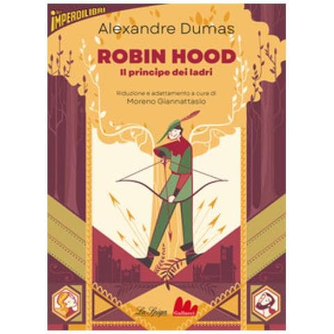 Alexandre Dumas - Robin Hood. Il principe dei ladri. Ediz. ridotta - Foto 1