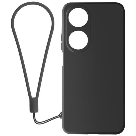 Cover Per Honor 90 Smart Silicone Finitura Soft-touch Con Cordino - Foto 1