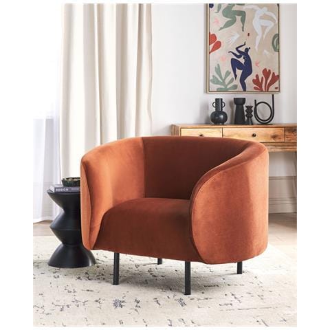 Poltrona Arancione Loen - Foto 1