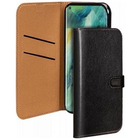 Custodia Per Oppo Find X3 Neo Folio Wallet Con Linguetta Magnetica, Nero - Foto 1