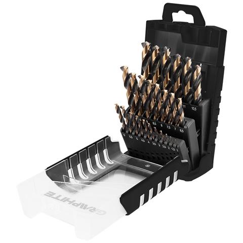 Punte Per Metallo Hss-cnc, 124°, ""pro-tec"", 1,0 - 13,0 Mm, Set Da 25 Pz. - Foto 1