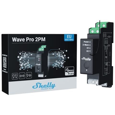 Qubino Wave Pro 2PM? trasmettitore di potenza Nero - Foto 3