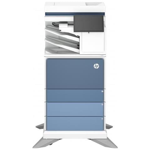 Stampante Multifunzione Enterprise 6QN37A Color Laserjet Stampa / Copia / Scansione / Fax / Flow; Touchscreen; Cucitura; Cartuccia Terrajet - Foto 1