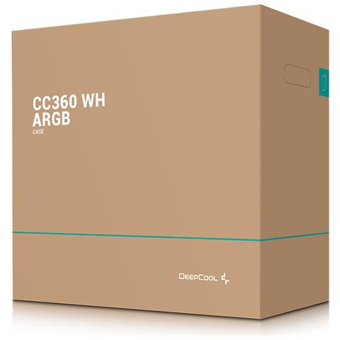 Case Mini Tower Micro-ATX CC360-WH Colore Bianco - Foto 15