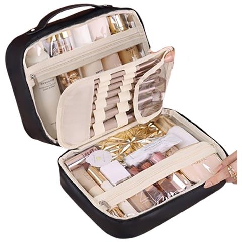 Borsa Per Il Trucco Multifunzionale 3 In 1 Black - Foto 1