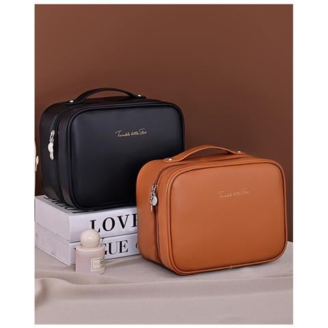 Borsa Per Il Trucco Multifunzionale 3 In 1 Black - Foto 7