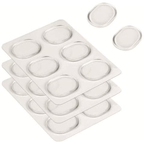 Tamponi Per Sordina, Cuscinetti In Gel Per Smorzatori In Silicone Per Batteria Transparent - Foto 1