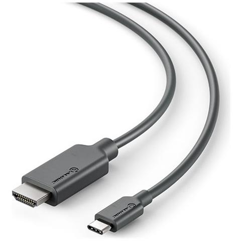 EL2UCHD-01 cavo e adattatore video 1 m USB tipo-C HDMI Nero - Foto 2