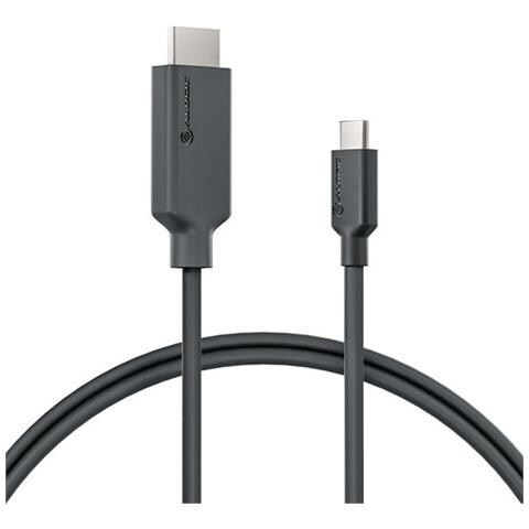 EL2UCHD-01 cavo e adattatore video 1 m USB tipo-C HDMI Nero - Foto 5
