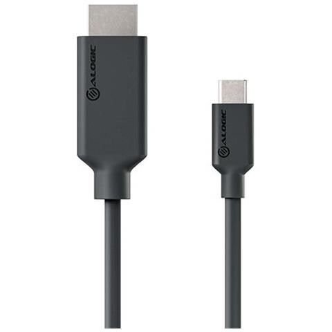 EL2UCHD-01 cavo e adattatore video 1 m USB tipo-C HDMI Nero - Foto 1