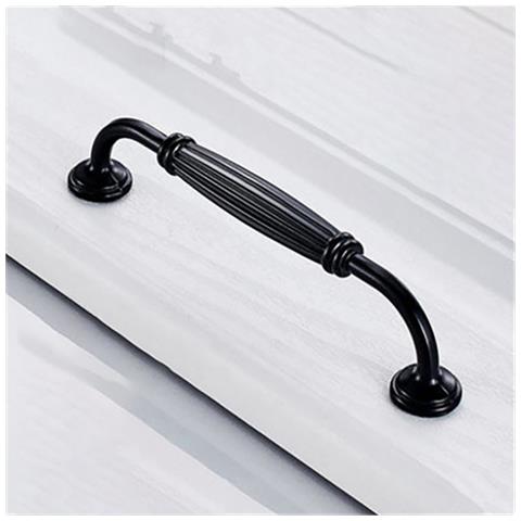Maniglia Per Mobile In Lega Di Alluminio - Stile Moderno, Interasse Fori 128 Mm   Modello 7 - Foto 1