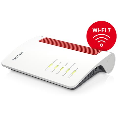 FRITZ!Box 7682 router wireless 2.5 Gigabit Ethernet Dual-band (2.4 GHz / 5 GHz) Bianco - Foto 1