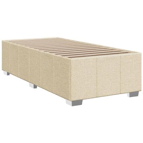Giroletto Senza Materasso Crema 90x200 Cm In Tessuto - Foto 3