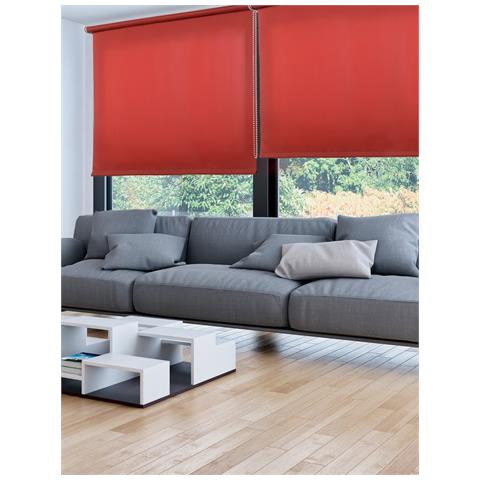 Tenda A Rullo Roll-up Terracotta Translucida 100 X 180 Cm - Foto 3