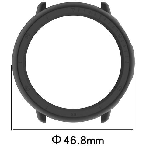 Custodia Protettiva Vuota Per Amazfit Active2 Black - Foto 2
