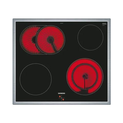 Set Forno Multifunzione Ventilato HE113FBS2 da Incasso con Caapcità 66 Litri Classe A Piano Cottura Elettrico 4 Zone Cottura Colore Acciaio Inossidabile Nero - Foto 2