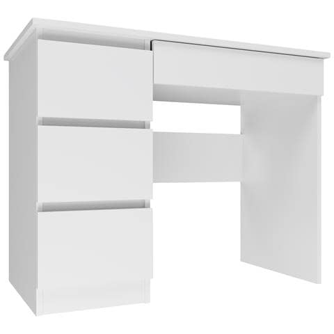 MIJAS L BIEL KPL scrivania per computer Bianco - Foto 1
