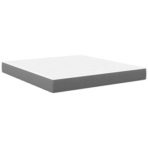 Materasso a molle insacchettate  Grigio chiaro Medio 180x200x20 cm Tessuto - Foto 1