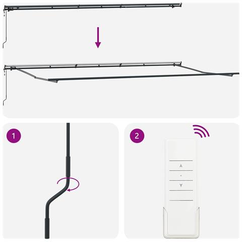 Tenda Retrattile Automatica Beige 600x350 cm, Tessuto di ricambio per tenda  per telaio 6x3,5 m Beige - Foto 9