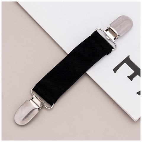 Clip Vintage A Doppia Estremità A Becco D'anatra Per Maglione, Scialle E Cardigan Black - Foto 2