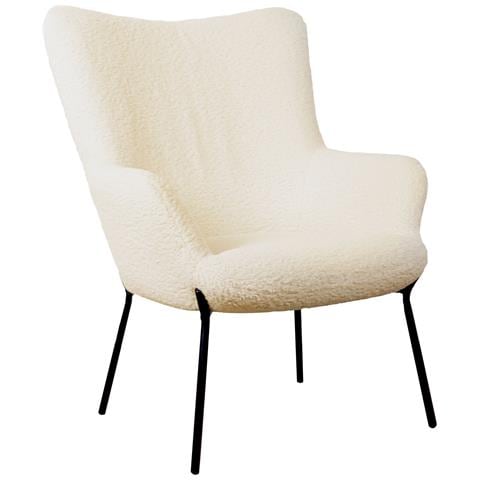 Poltrona Eira In Spugna Beige - Foto 1