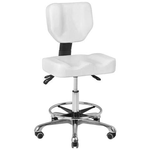 sgabello cosmetico am-302 nero - Foto 1