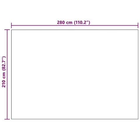 Coperte da Pile 6 pcs Cammello 280 x 210 cm Panno - Foto 9