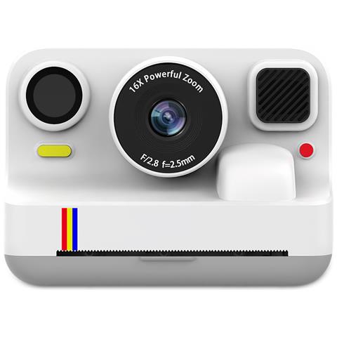 Fotocamera Istantanea Per Bambini Click&go Con Stampante, 48mp, Video Full Hd 1080p, Zoom 16x, Schermo 2,4”, Giochi, Cornici Divertenti E 4 Rotoli Di Carta Inclusi - Foto 1