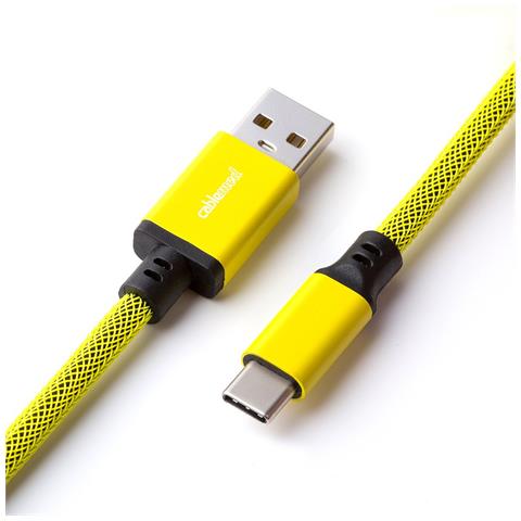 CM-PKCA-CYAY-KY150KY-R cavo USB 1,5 m USB A USB C Giallo - Foto 2