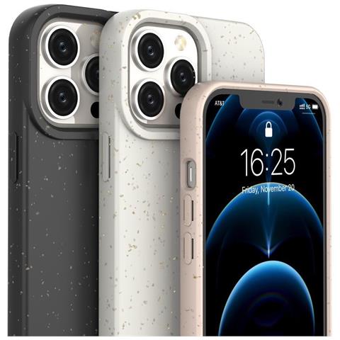 Eco Case, Custodia In Silicone Trasparente Rosa Per Iphone 14 Plus - Foto 2