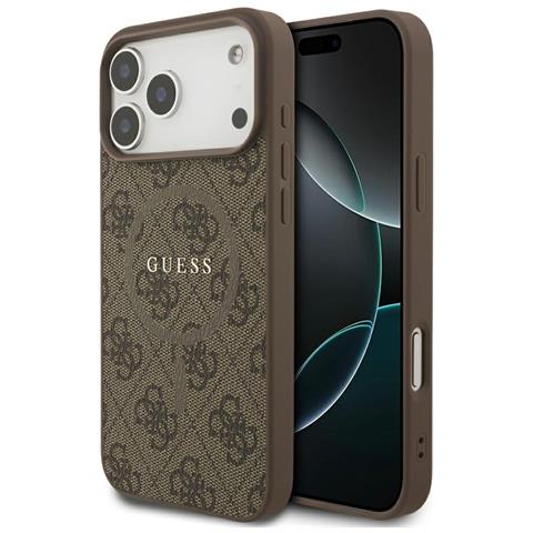 Custodia Iphone 17 Pro Max Marrone Magsafe Guess - Foto 2