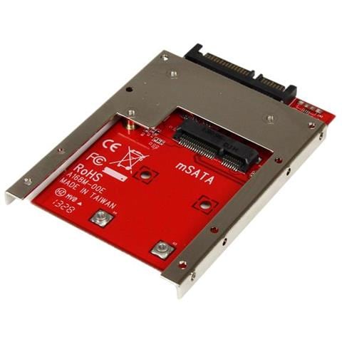 " Convertitore adattatore SSD mSATA a SATA da 2,5""" - Foto 3